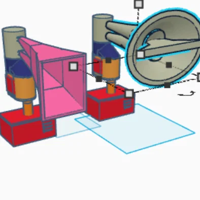 Bộ chi tiết mô hình còi hú (siren) MK1 tùy chỉnh cho người chơi 3D