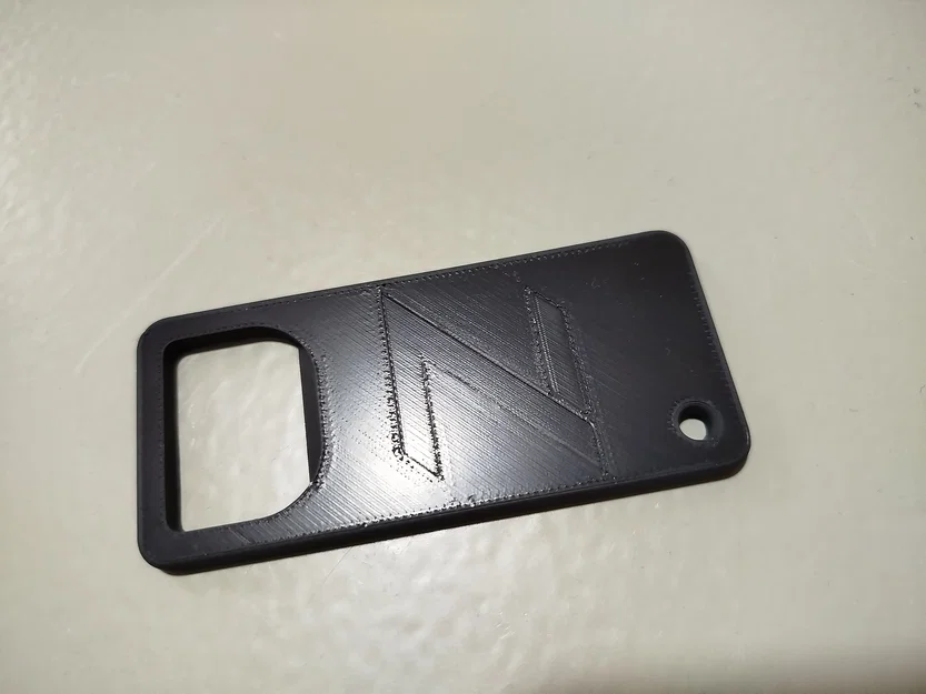 Dụng cụ mở nắp chai 3D nhỏ gọn, in trực tiếp không cần support - Image 1