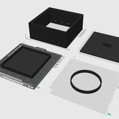 Bộ sấy hạt Silica và sấy cuộn nhựa in 3D