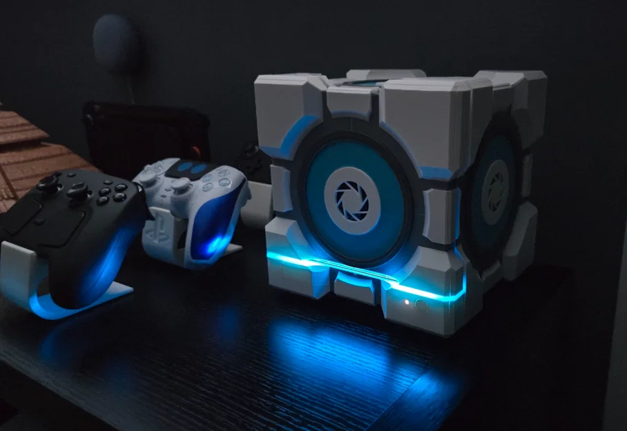 Steam Machine Companion Cube / Vỏ đựng Weighted Storage Cube - Image 1