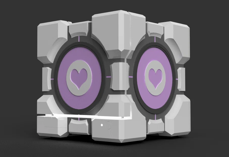 Steam Machine Companion Cube / Vỏ đựng Weighted Storage Cube - Image 2