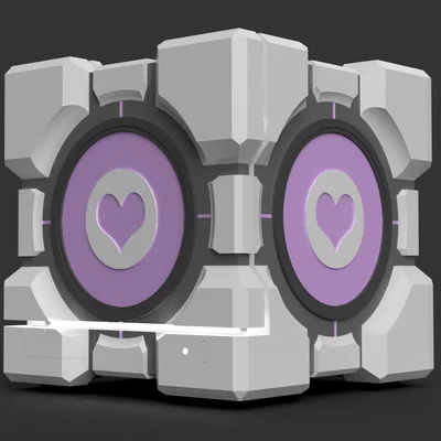 Steam Machine Companion Cube / Vỏ đựng Weighted Storage Cube