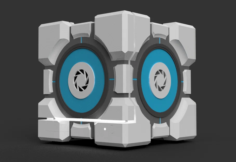 Steam Machine Companion Cube / Vỏ đựng Weighted Storage Cube - Image 3