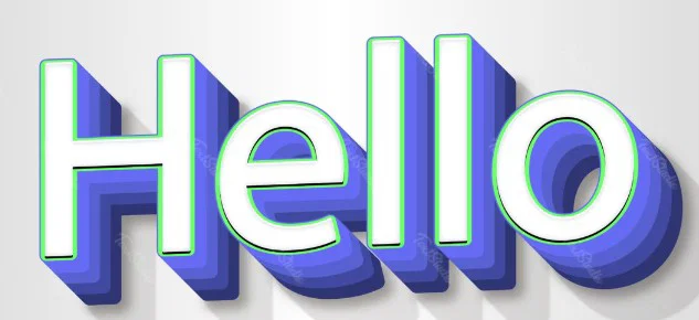 Mô hình chữ Hello trang trí 3D tinh tế và dễ in tại nhà - Image 1