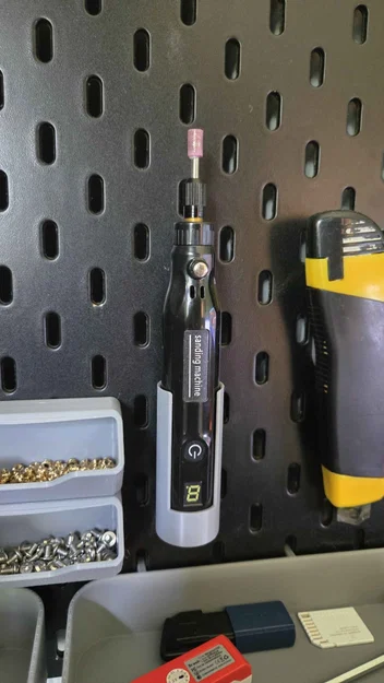Giá đỡ máy mài Dremel cho bảng treo Ikea Skadis - Image 2
