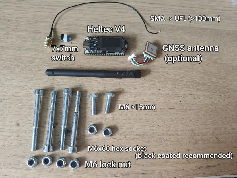 Vỏ hộp radio quân sự cho Heltec V4 - Image 7