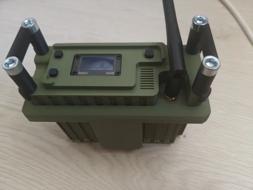 Vỏ hộp radio quân sự cho Heltec V4 - Image 18