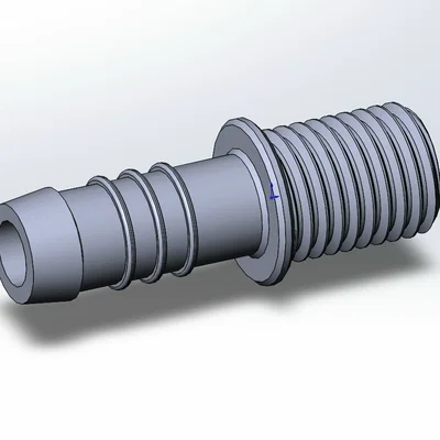 Đầu nối ống dẫn phi 6mm (Schtu-tser) - File 3D chuẩn xác