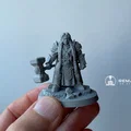 Mô hình Nữ Hoàng Người Lùn | Nhân vật Anh Hùng RPG | Mô hình 3D cho game trên bàn - Thumbnail 3
