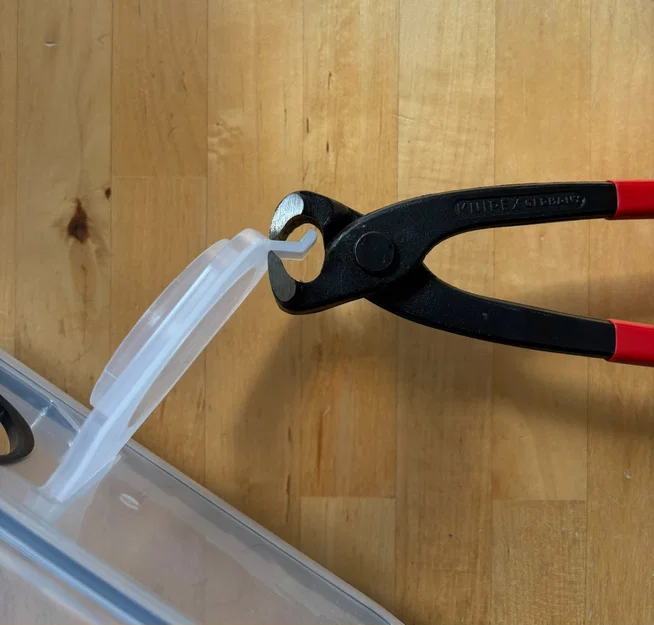 Hộp sấy nhựa Filament Dry Box với con lăn, đồng hồ đo ẩm và khay chống ẩm - Image 6