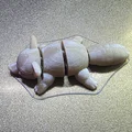 Mô hình gấu mèo linh hoạt (Flexi Waschbär) in 3D độc đáo - Thumbnail 2