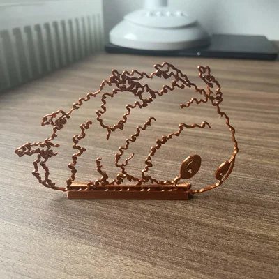 Tranh treo tường Hollow Knight Massive Moss Charger