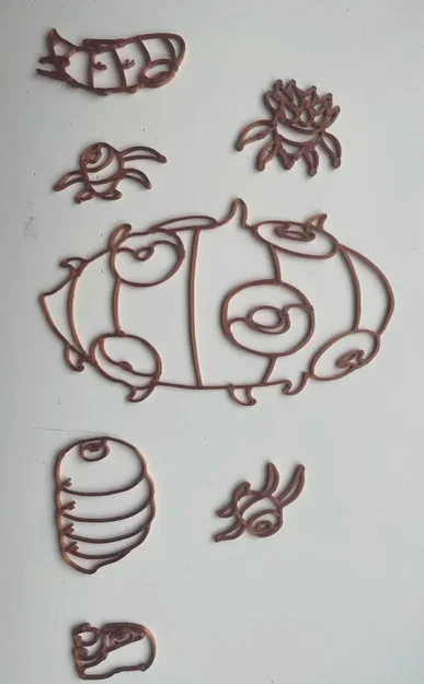 Tranh treo tường 2D Flukemarm và Flukes trong Hollow Knight - Image 2