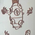 Tranh treo tường 2D Flukemarm và Flukes trong Hollow Knight - Thumbnail 5