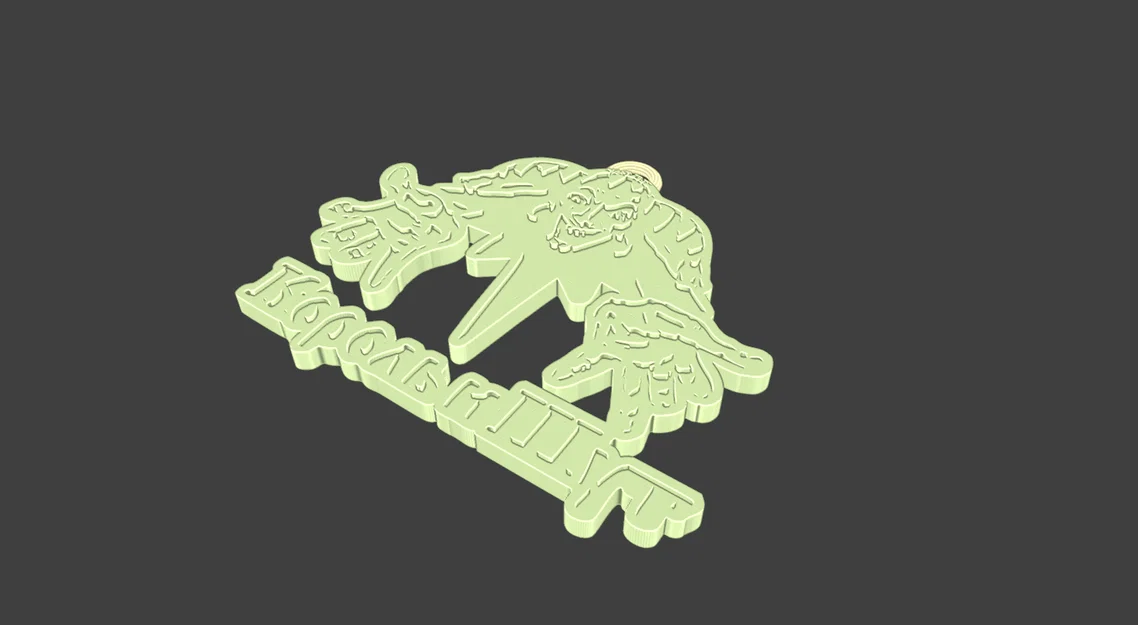 Móc khóa in 3D biểu tượng ban nhạc rock King and Jester (КиШ) - Image 2