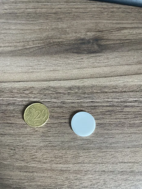 Đồng xu nhựa 3D thay thế 20 cent dùng cho tủ khóa - Image 1