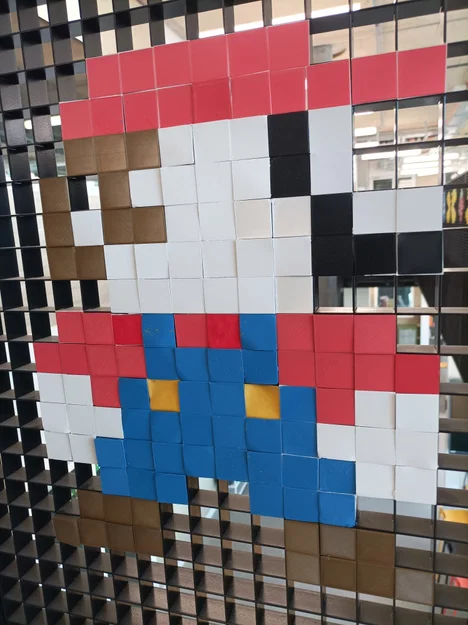 Pixel cho lưới grating - Pixel art - Image 5