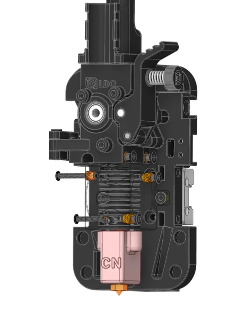 V5 Toolhead cho SV08 & Voron – Hỗ trợ Hotend CN3D HF (Đồng thau & Đồng mạ Niken) - Image 5