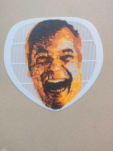 Tấm lưới tiểu nam hình Nigel Farage - Image 3