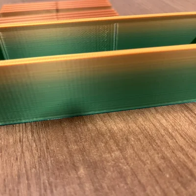 Bộ hộp đựng và giá đỡ quân cờ Domino in 3D siêu gọn 5