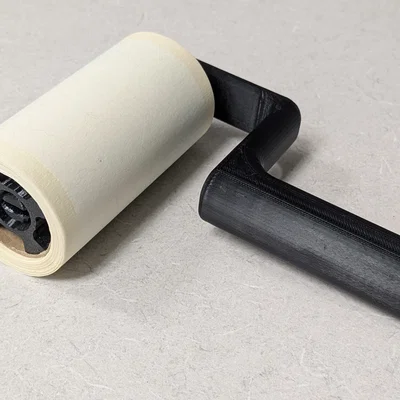 Tay cầm góc vuông cho con lăn bụi (Lint Roller)