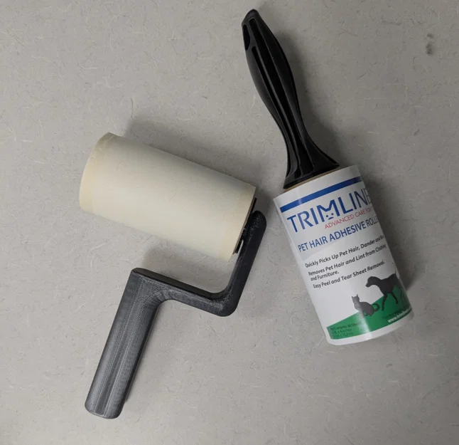 Tay cầm góc vuông cho con lăn bụi (Lint Roller) - Image 2