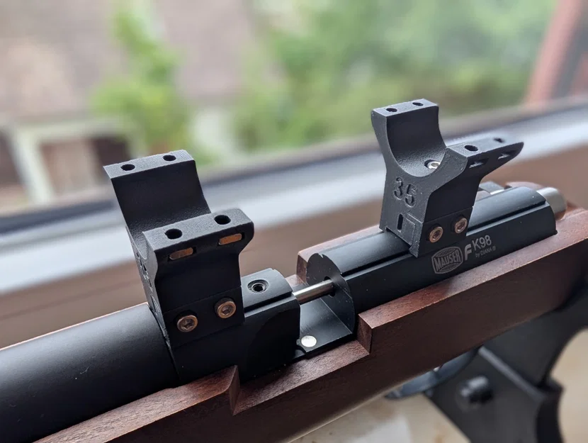 Ngàm gắn ống ngắm cho ray Dovetail 11mm (Ống 1 inch/25.4mm) - Image 2