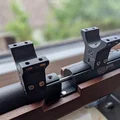 Ngàm gắn ống ngắm cho ray Dovetail 11mm (Ống 1 inch/25.4mm) - Thumbnail 2