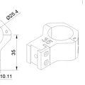 Ngàm gắn ống ngắm cho ray Dovetail 11mm (Ống 1 inch/25.4mm) - Thumbnail 5