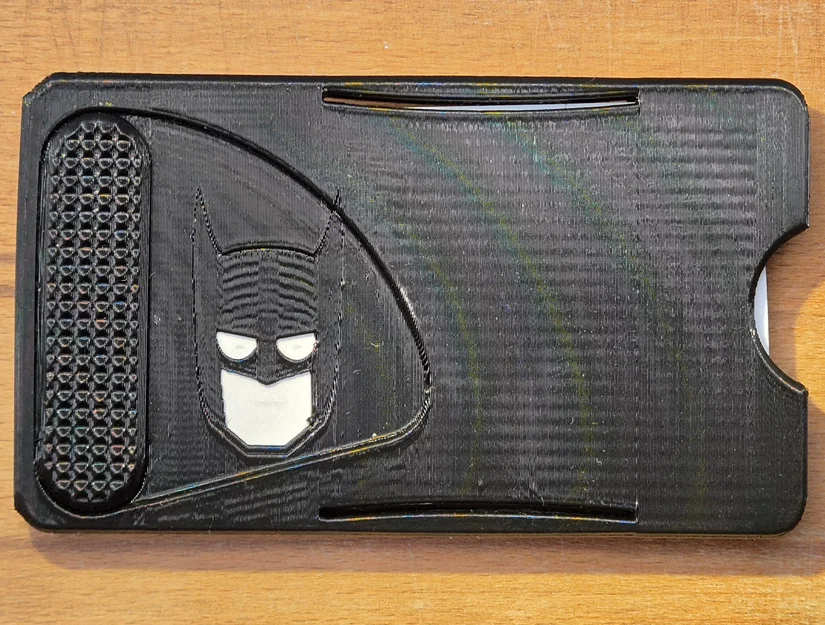 Ví đựng thẻ Cascade phong cách Batman độc đáo (Print-in-place) - Image 1