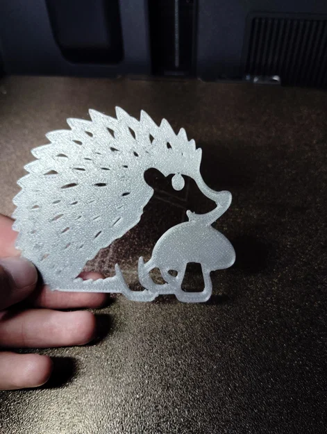 Tranh Treo Tường Chú Nhím Dễ Thương (Cute Hedgehog Wall Art) - Image 2