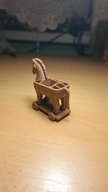 Hộp đựng đồ để bàn hình Ngựa thành Troy - Image 4