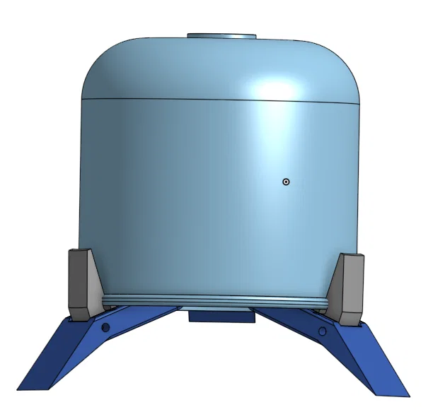 Chân đế gấp gọn cho bình gas Campingaz CV470 in 3D - Image 4