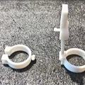 Phím Sáo Low D — Cơ cấu bản lề chốt với lò xo dây thun - Thumbnail 4