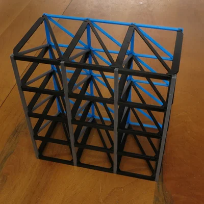Hộp ngăn kéo dạng lưới Parametric modular (In không cần support)