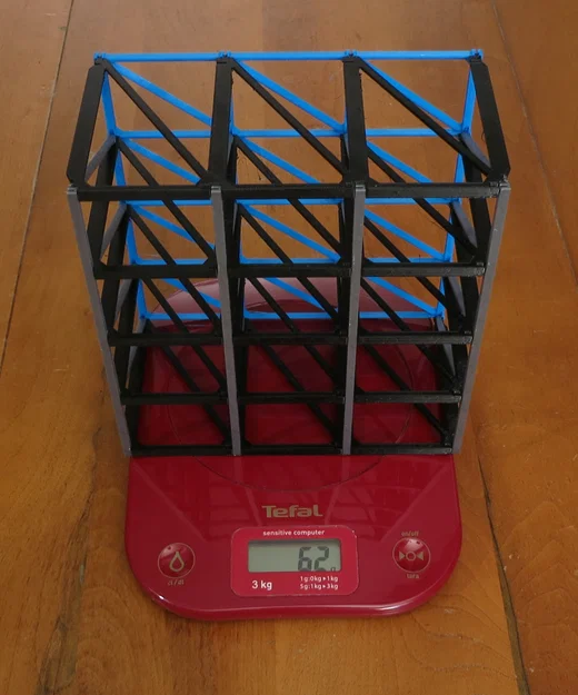 Hộp ngăn kéo dạng lưới Parametric modular (In không cần support) - Image 3