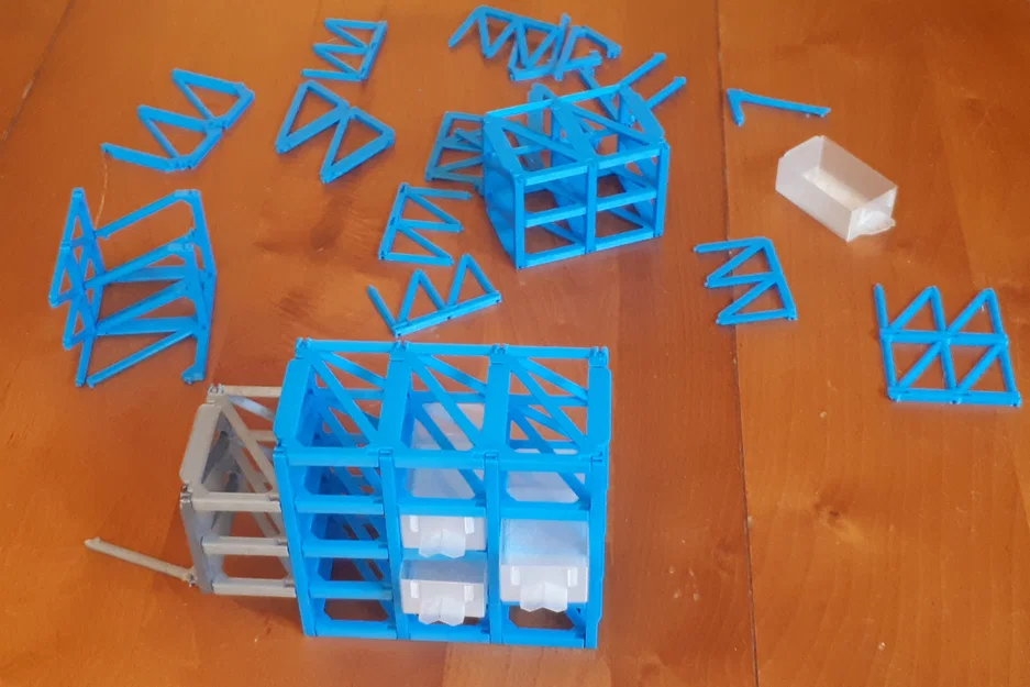 Hộp ngăn kéo dạng lưới Parametric modular (In không cần support) - Image 7