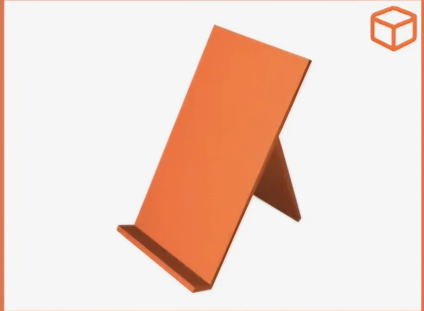 Giá đỡ điện thoại 3D đơn giản, tiện lợi cho bàn làm việc - Image 1
