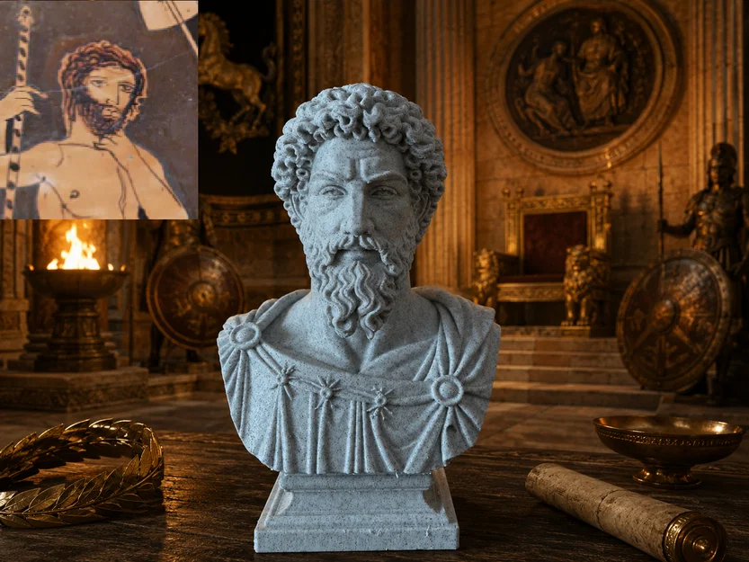 Tượng bán thân Agamemnon - Image 1