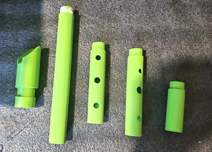 Low D Tinwhistle (Lòng trong 22mm, bao gồm miệng thổi và thân kèn in 3D) - Image 1