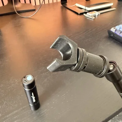 Kẹp Đèn Pin UV Cho Tripod 3/8"