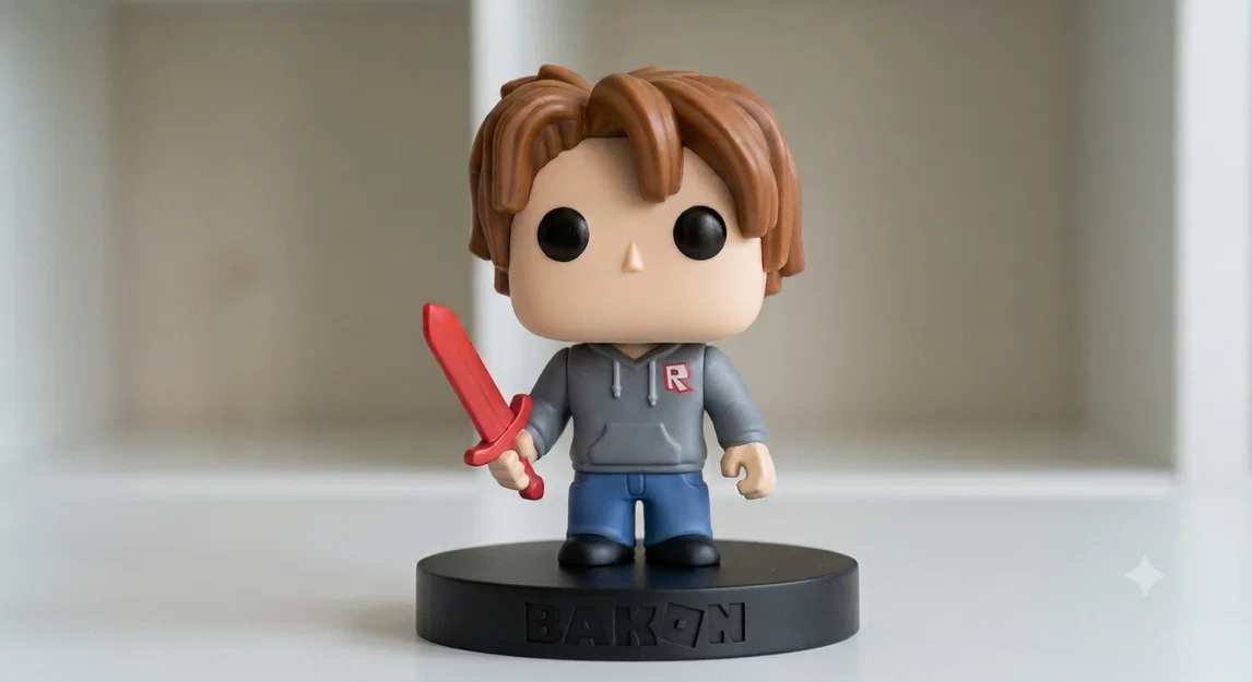 Mô hình 3D Funko Pop Roblox Bakon cho người hâm mộ - Image 1
