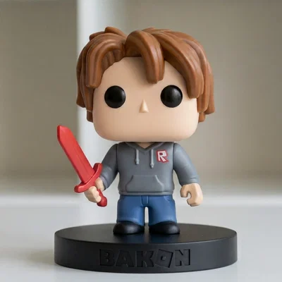 Mô hình 3D Funko Pop Roblox Bakon cho người hâm mộ
