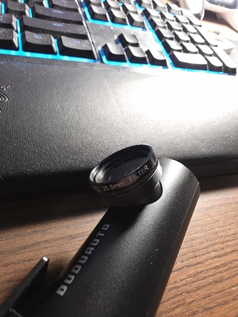 Ngàm gắn kính lọc phân cực 25.5mm cho Camera hành trình DUDUAUTO - Image 3