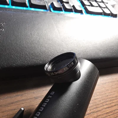 Ngàm gắn kính lọc phân cực 25.5mm cho Camera hành trình DUDUAUTO