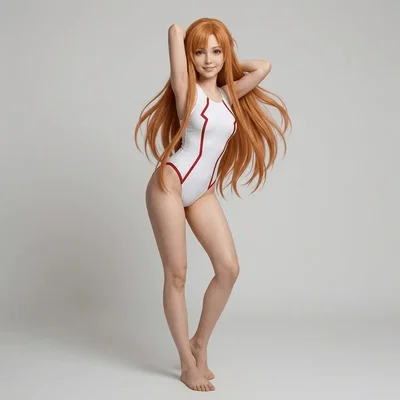 Mô hình Anime Art - Sexy New Swimsuit in 3D nghệ thuật