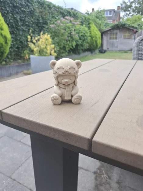 Mô hình Gấu Phi Công Cổ Điển (Vintage Aviator Bear) - Image 2