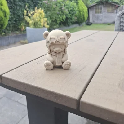 Mô hình Gấu Phi Công Cổ Điển (Vintage Aviator Bear)