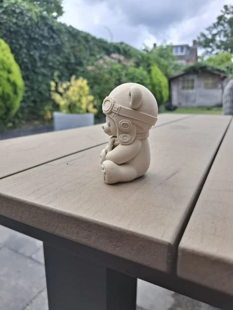 Mô hình Gấu Phi Công Cổ Điển (Vintage Aviator Bear) - Image 4