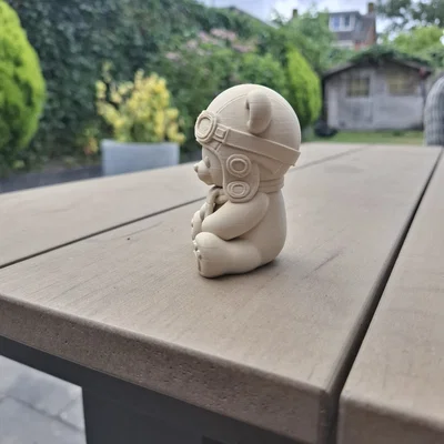 Mô hình Gấu Phi Công Cổ Điển (Vintage Aviator Bear)